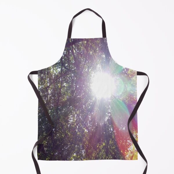 Item preview, The beautiful reflection of the sunlight shines through the big trees. designed and sold by Trianglegreen.