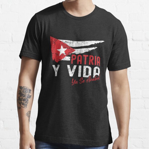 Patria Y Vida - Red White Essential T-Shirt