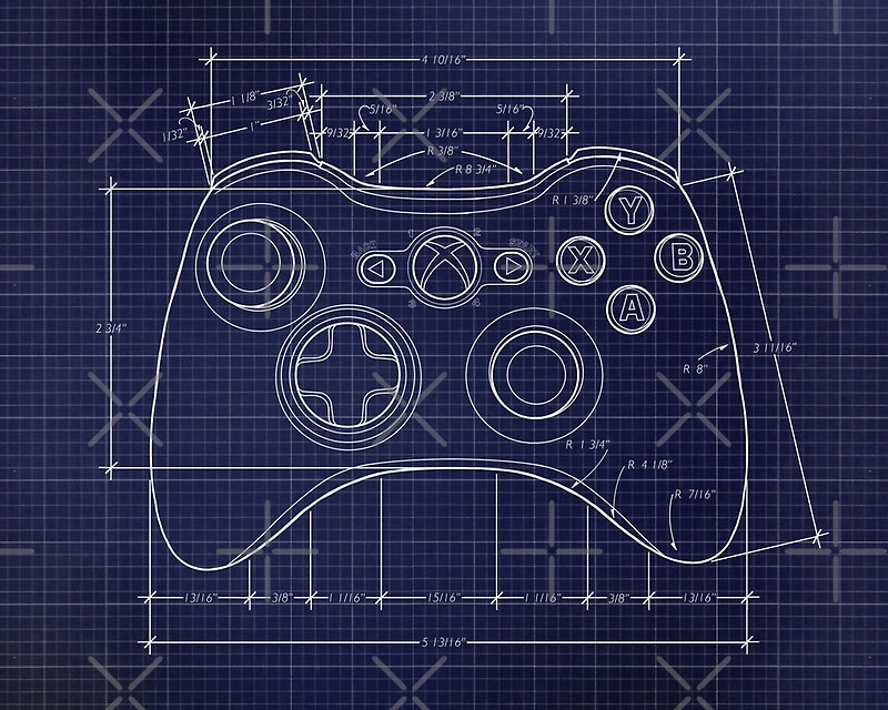 xbox 360 controller dimensions