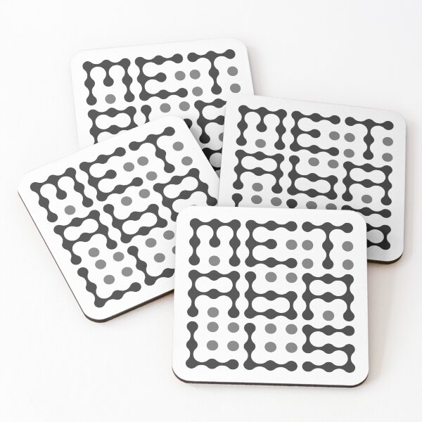 Item preview, Metaballs Typography (Grey) designed and sold by John Uttley.