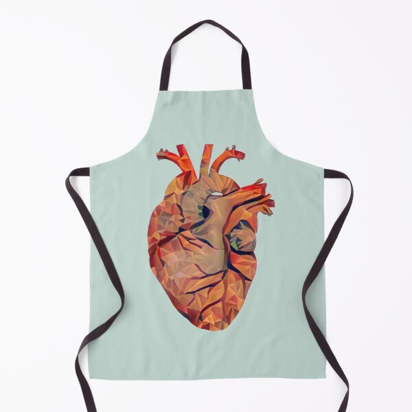 Item preview, Lowpoly Human heart, anatomy illustration art, heart lowpoly, triangle, geometric designed and sold by Collagedream.