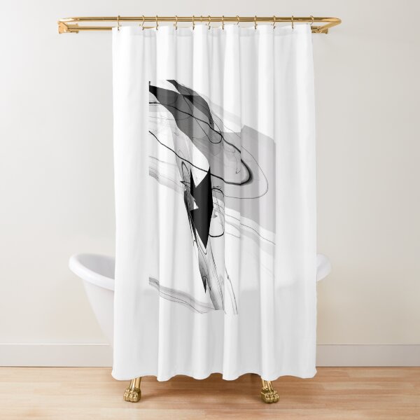 Supremacy & Mademoiselle / Abstract Expressionism  Shower Curtain