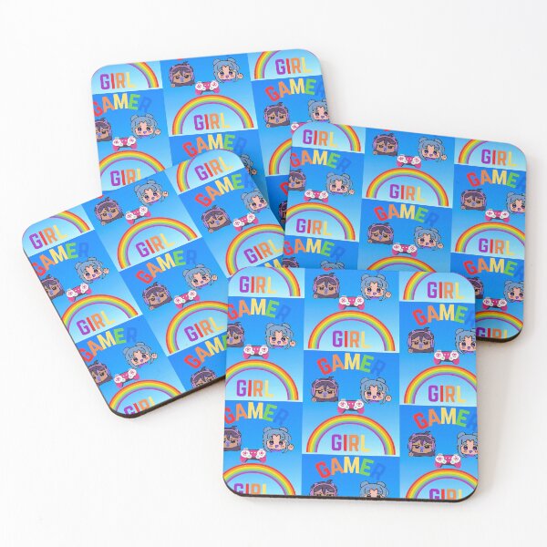 Item preview, Gamer Girl Kawaii Gay Pride   designed and sold by WoodburyLake.