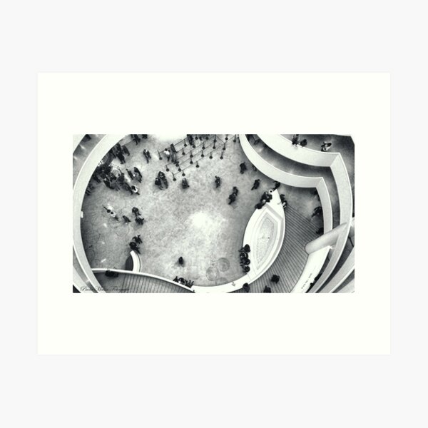 From the top Art Print