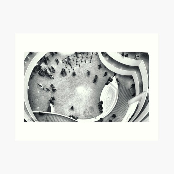 From the top Art Print