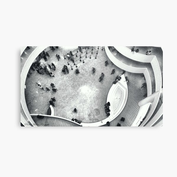 From the top Metal Print