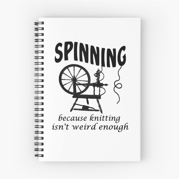 Item preview, Spinning because knitting isn't weird enough designed and sold by headpossum.