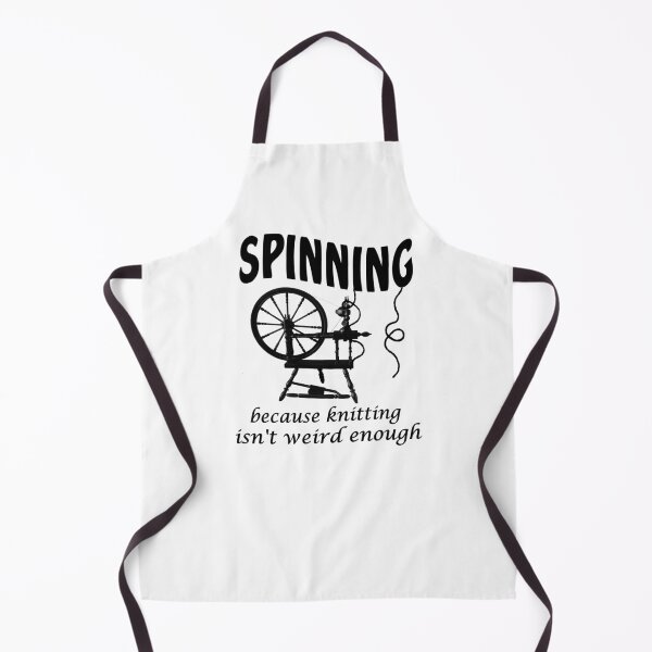 Item preview, Spinning because knitting isn't weird enough designed and sold by headpossum.