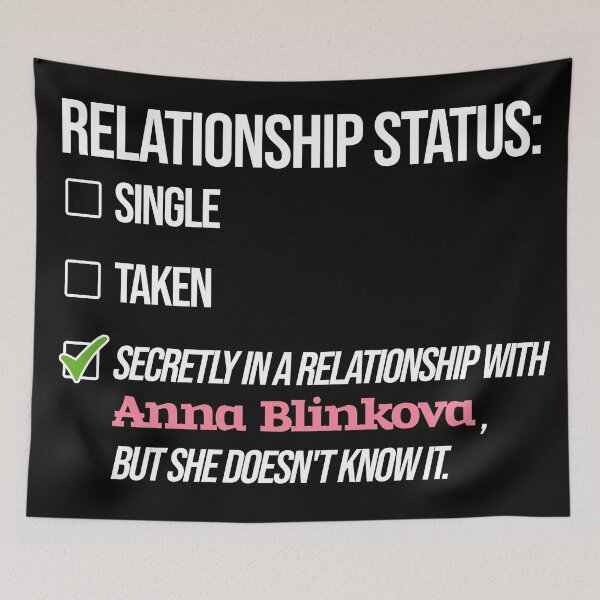 Item preview, Relationship with Anna Blinkova designed and sold by 2Girls1Shirt.