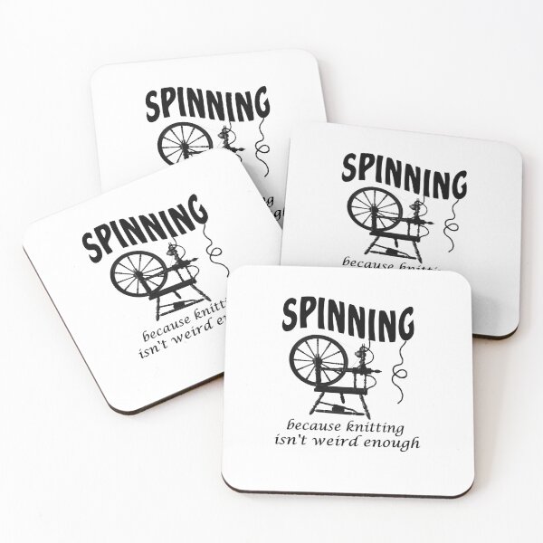 Item preview, Spinning because knitting isn't weird enough designed and sold by headpossum.