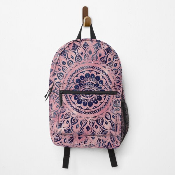 Item preview, Girly Blue Pink Mandala Floral designed and sold by NdesignTrend.