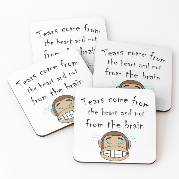 Item preview, Funny Monkey Face & Quote designed and sold by Alta-store.