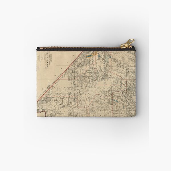 Item preview, Vintage Map of Nevada (1894) designed and sold by BravuraMedia.