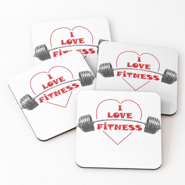 Item preview, I love fitness designed and sold by RIDVAN | Visual Art & Design.