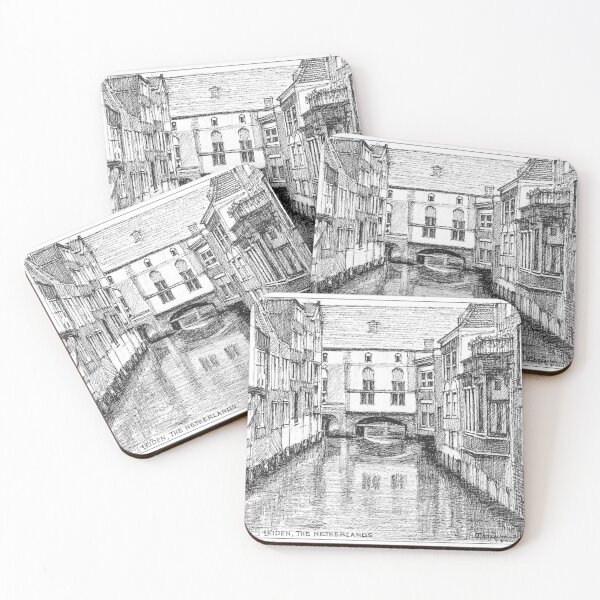 Item preview, Leiden Canal The Netherlands designed and sold by Dai Wynn Fine Art.