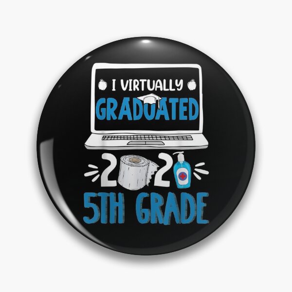 Item preview, Funny 2021 Graduation I Virtually Graduated 5th Grade Gift  designed and sold by mchargue12.