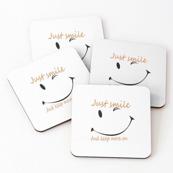 Item preview, smile and keep move on  designed and sold by Yesh2695.