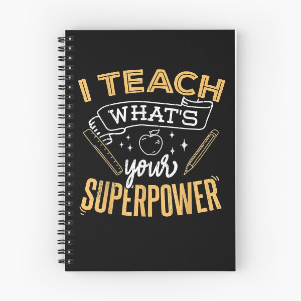 Item preview, I Teach Whats Your Superpower Super Teacher Gift  designed and sold by mchargue12.