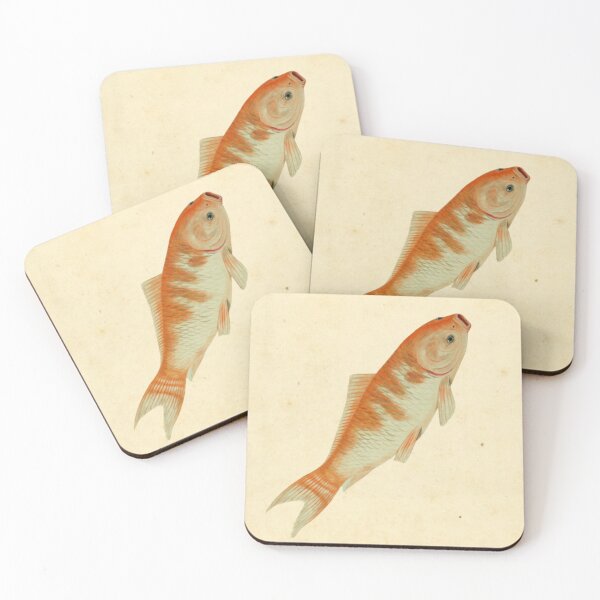 Item preview, lucky carp illustration design  designed and sold by TrippyEarth.
