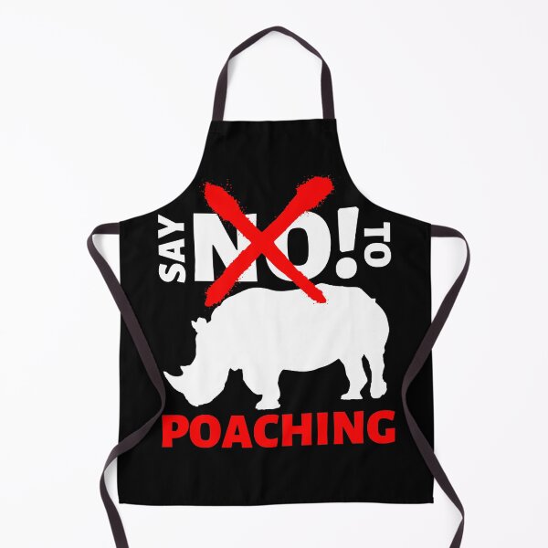 Item preview, say NO! to rhino poaching designed and sold by InsaneCorner.