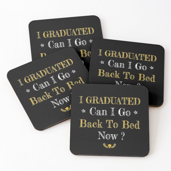 Item preview, Funny I Graduated Can I Go Back To The Bed Graduation 2021 Gift  designed and sold by mchargue12.