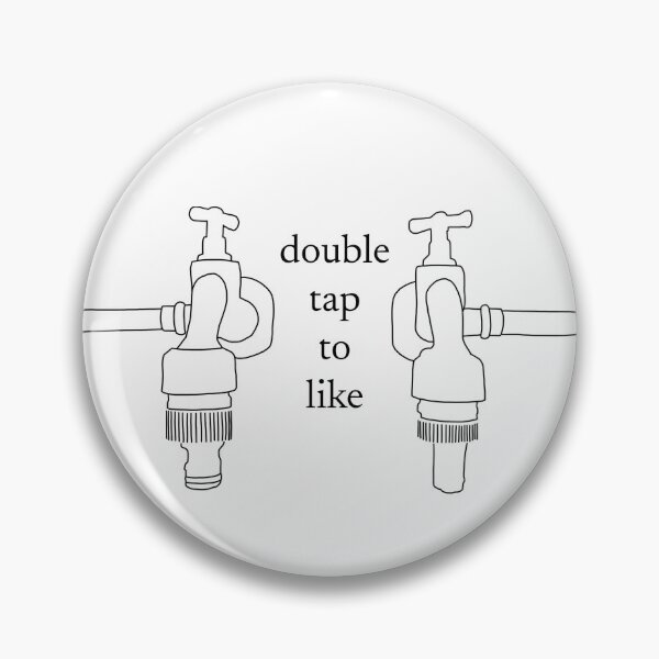 Item preview, Double Tap to Like designed and sold by thingsbysara.