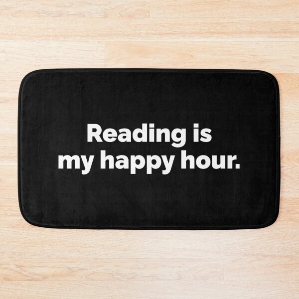 Item preview, Reading books is my happy hour designed and sold by 23mangoes.