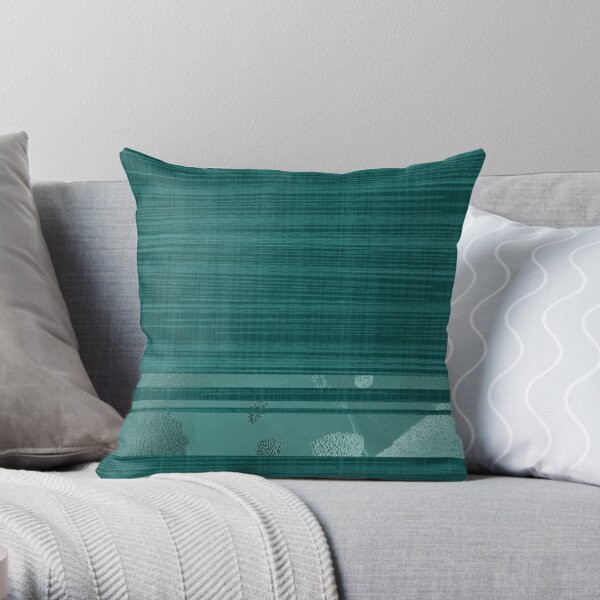 Aqua green 2024 throw pillows