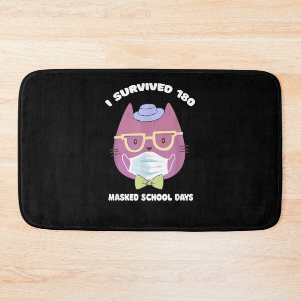 Item preview, I Survived 180 Masked School Days 2021 End Of School Gift  designed and sold by mchargue12.