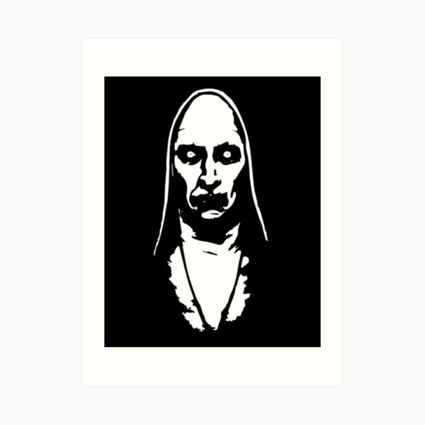 the-nun-valak-the-conjuring-art-print-for-sale-by-komavisuals-redbubble