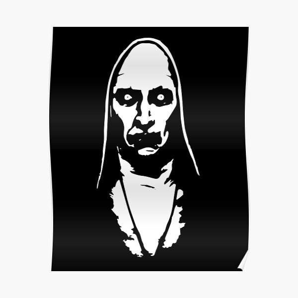 the-nun-valak-the-conjuring-poster-by-komavisuals-redbubble