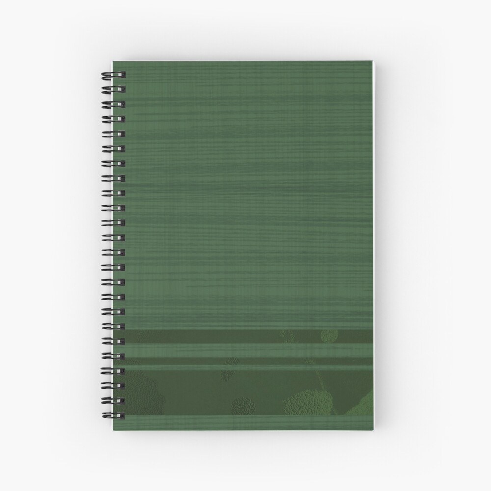 Cuaderno De Espiral Mezclar Y Combinar Manzana Con Textura Retro Rica