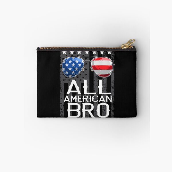 Item preview, All American bro 4th of July bro Sunglasses Family patriotic USA Flag designed and sold by hadlamcom.