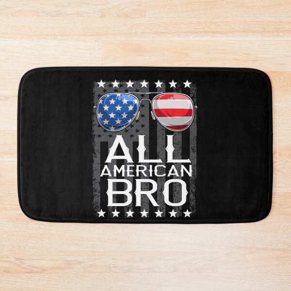 Item preview, All American bro 4th of July bro Sunglasses Family patriotic USA Flag designed and sold by hadlamcom.