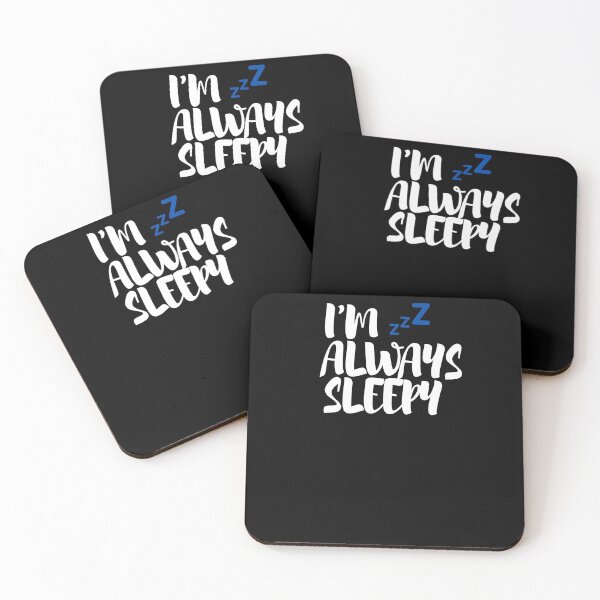 Item preview, I'm Always Sleepy! Funny Typographic designed and sold by Amovar.