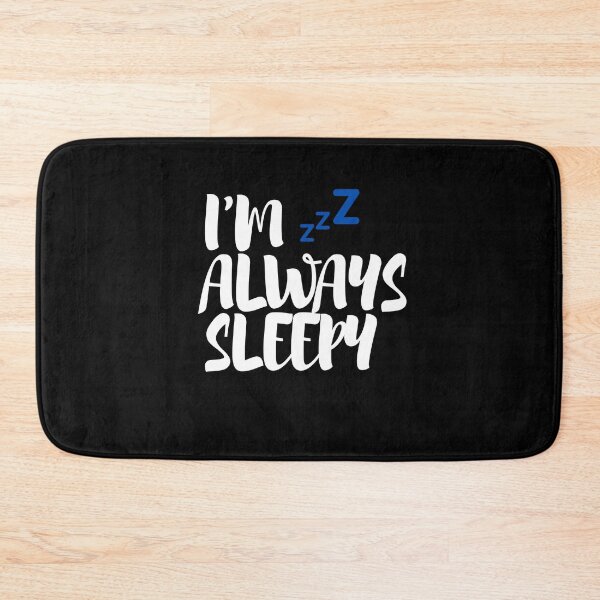 Item preview, I'm Always Sleepy! Funny Typographic designed and sold by Amovar.