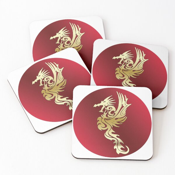 Item preview, Fire Dragon Gold Lucky  designed and sold by GoldyMaster07.