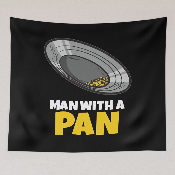 Item preview, Man With A Pan designed and sold by Moonpie90.