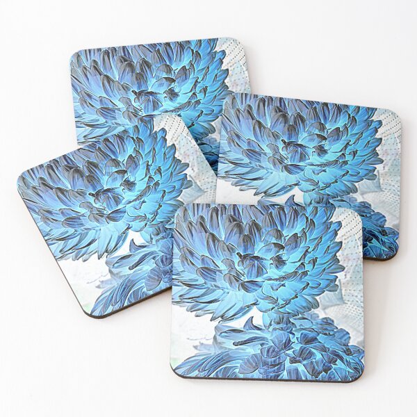 Item preview, BLUE FLOWER POWER VINTAGE SHABBY CHIC  STYLE  designed and sold by Opalbluerose.