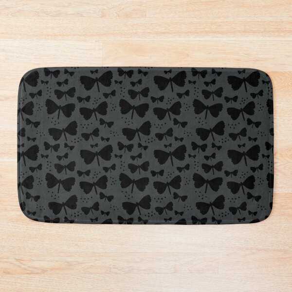 Item preview, Grunge inspired black moths and butterflies repeat designed and sold by RebeccaHandy.