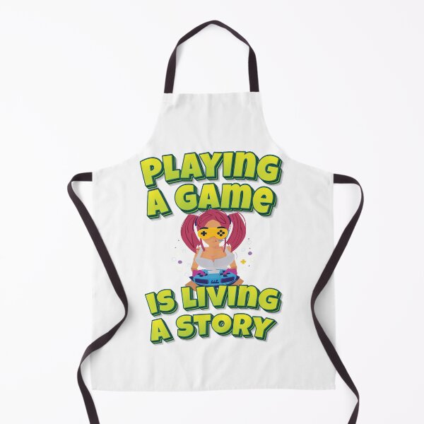 Item preview, Playing A Game Is Living A Story designed and sold by WordsGamersUse.
