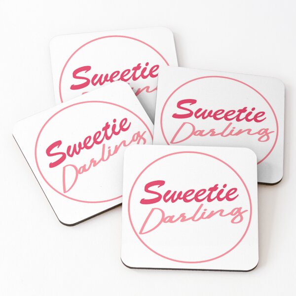 Item preview, Sweetie Darling - Pink writing designed and sold by radhitrans.