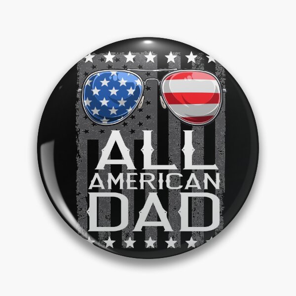 Item preview, All American dad 4th of July bang Sunglasses Family patriotic USA Flag designed and sold by hadlamcom.