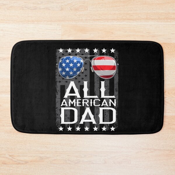 Item preview, All American dad 4th of July bang Sunglasses Family patriotic USA Flag designed and sold by hadlamcom.