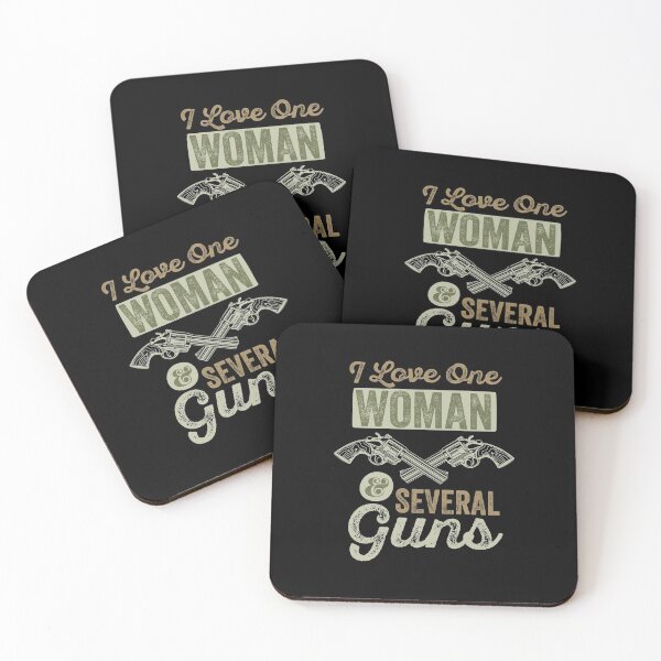Item preview, Copy of I Love One Woman and Several Guns, Gun Lover, Veteran & Hunters designed and sold by ramenrose.