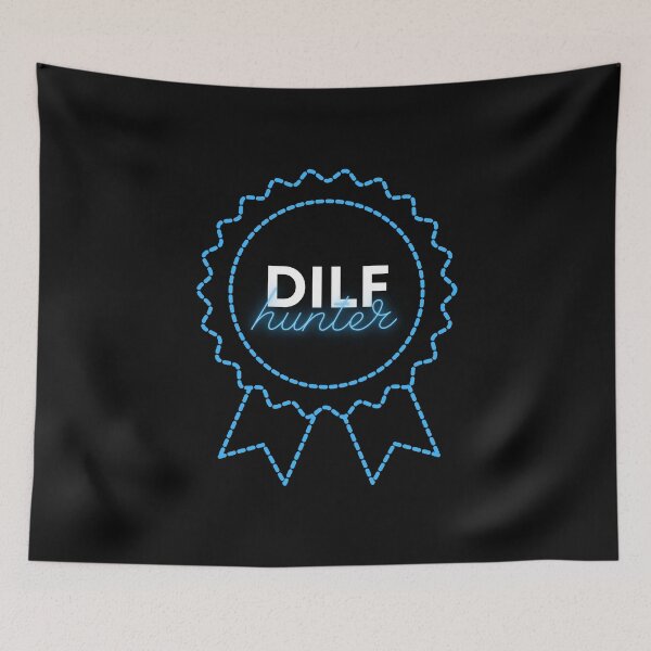 Item preview, DILF Hunter Black-Blue Ribbon designed and sold by CaitU.
