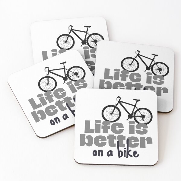 Item preview, Life is better on a bike designed and sold by TheGreenGoat.