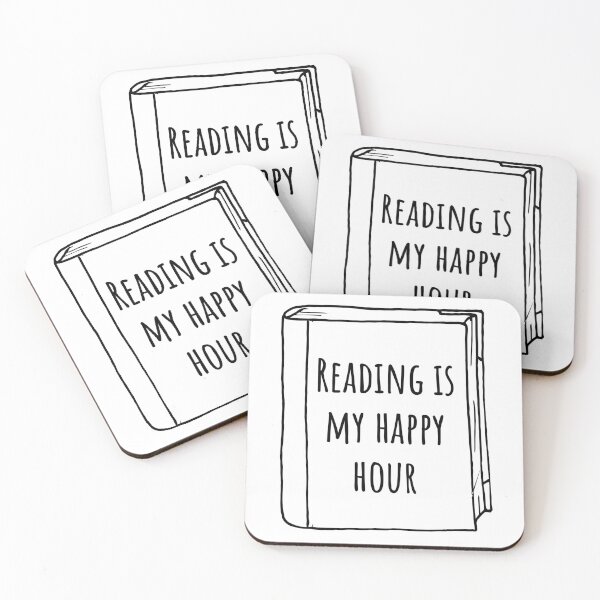 Item preview, Reading books is my happy hour designed and sold by 23mangoes.