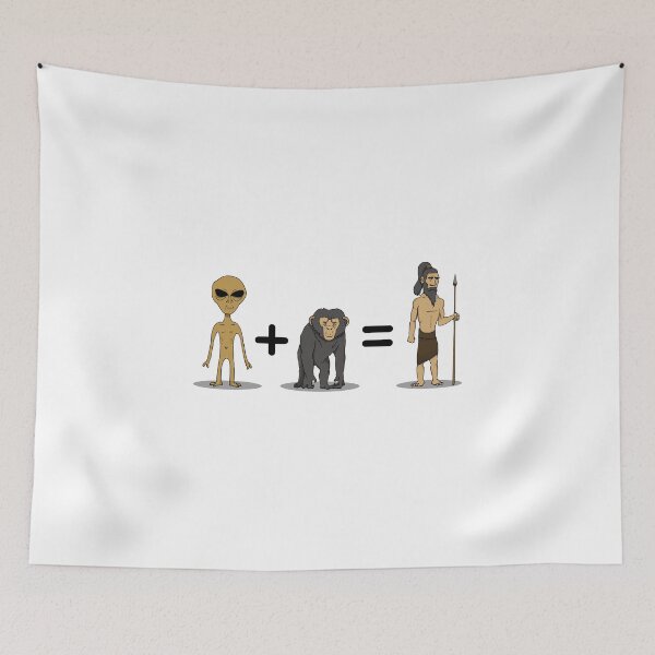 Item preview, funny alien and evolution conspiracy  designed and sold by adrart7.