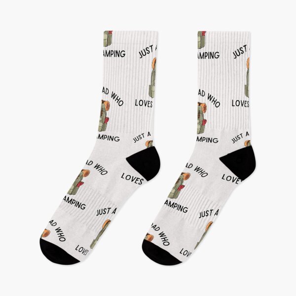 Item preview, Just a Dad who loves camping designed and sold by Chanchane Store.